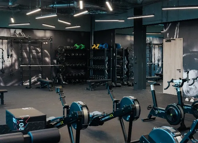 Amenajarea centrului de fitness Nord City, Žilina - zona cardio și funcțională