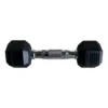 Set de gantere HEX 1 - 10 kg cu suport