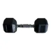 Set de gantere HEX 1 - 10 kg cu suport