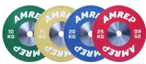 AMREP FITNESS Set de discuri olimpice de competiție - 140 kg