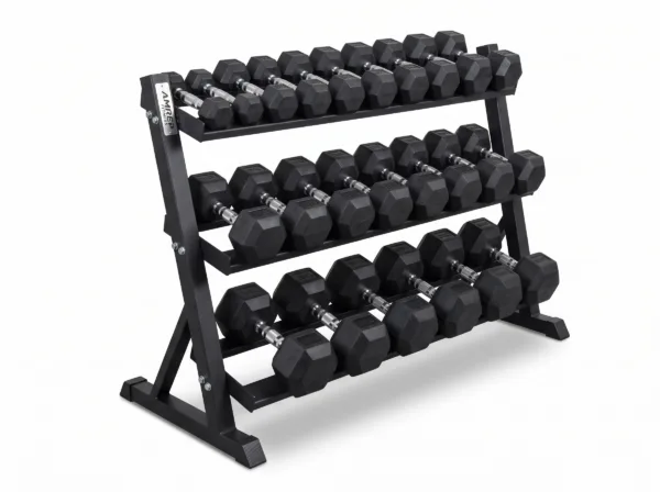 Set de gantere HEX + suport gratuit