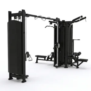 Stație multifuncțională profesională cu 5 posturi și cable crossover AMREP Tower5